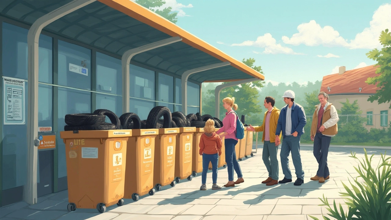 Jak probíhá recyklace a co z pneumatik vzniká