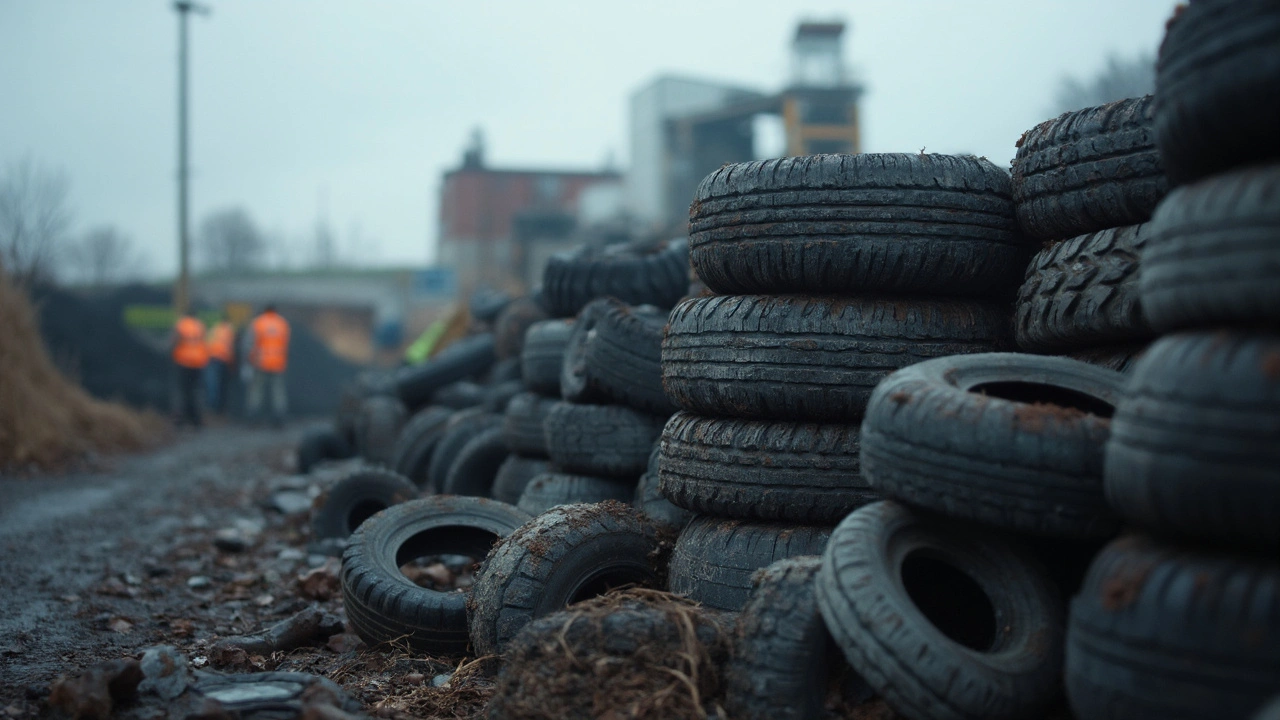 Recyklace pneumatik: Jak vznikají nové produkty ze starých pneumatik