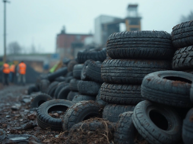 Recyklace pneumatik: Jak vznikají nové produkty ze starých pneumatik