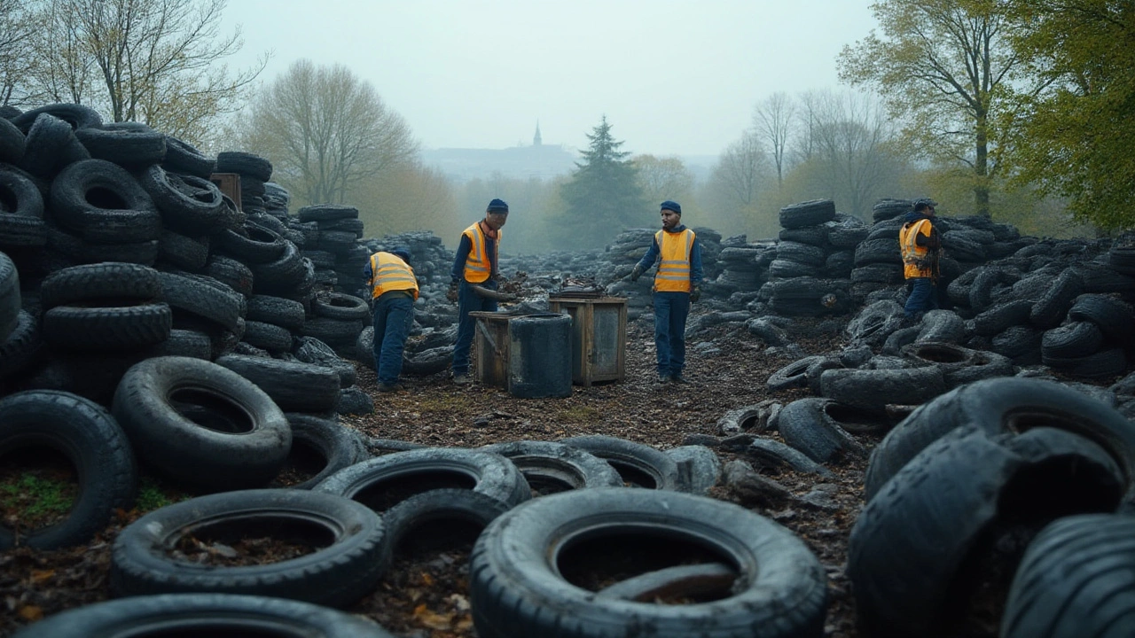 Co dělat se starými pneumatikami: Nejlepší způsoby recyklace a využití