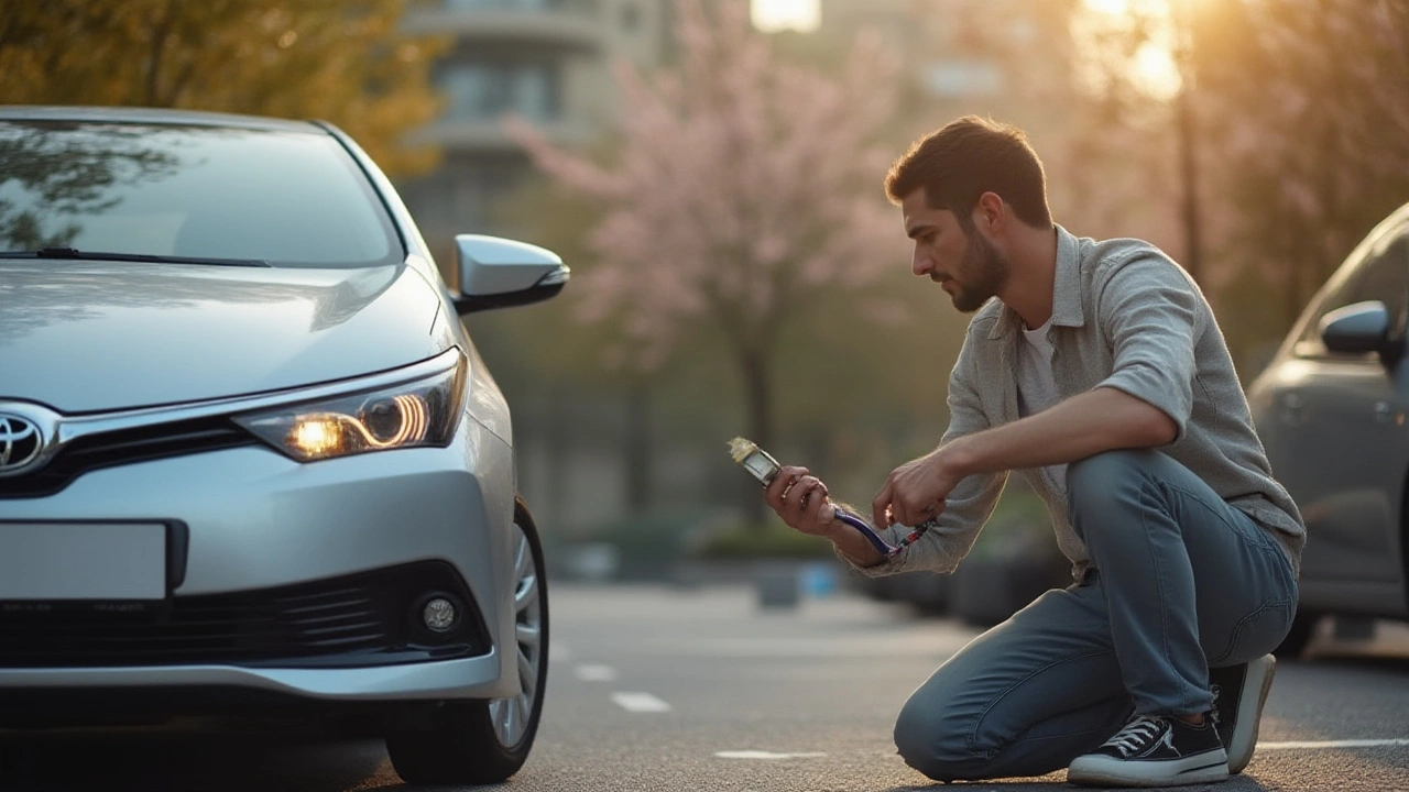 Jak správně resetovat kontrolku tlaku v pneumatikách Toyota Corolla: návod a tipy
