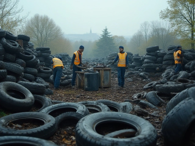 Co dělat se starými pneumatikami: Nejlepší způsoby recyklace a využití