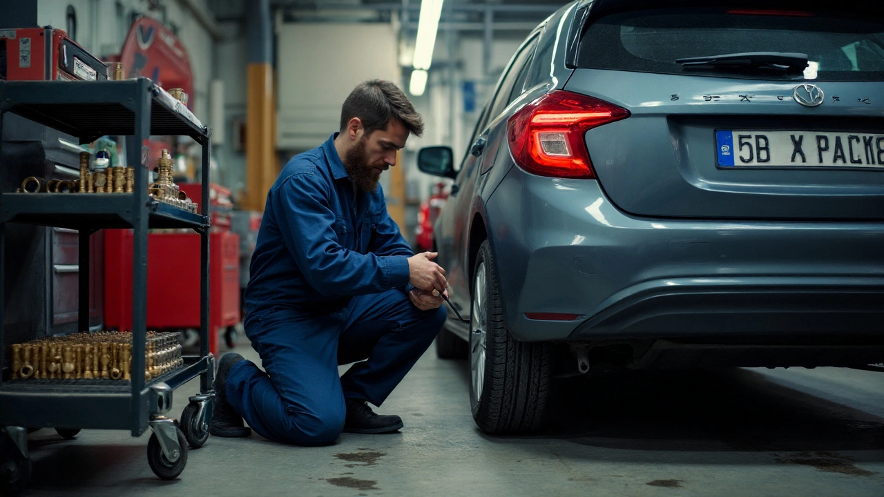 Mosaz v pneumatikách a TPMS: materiály, koroze a správné kombinace