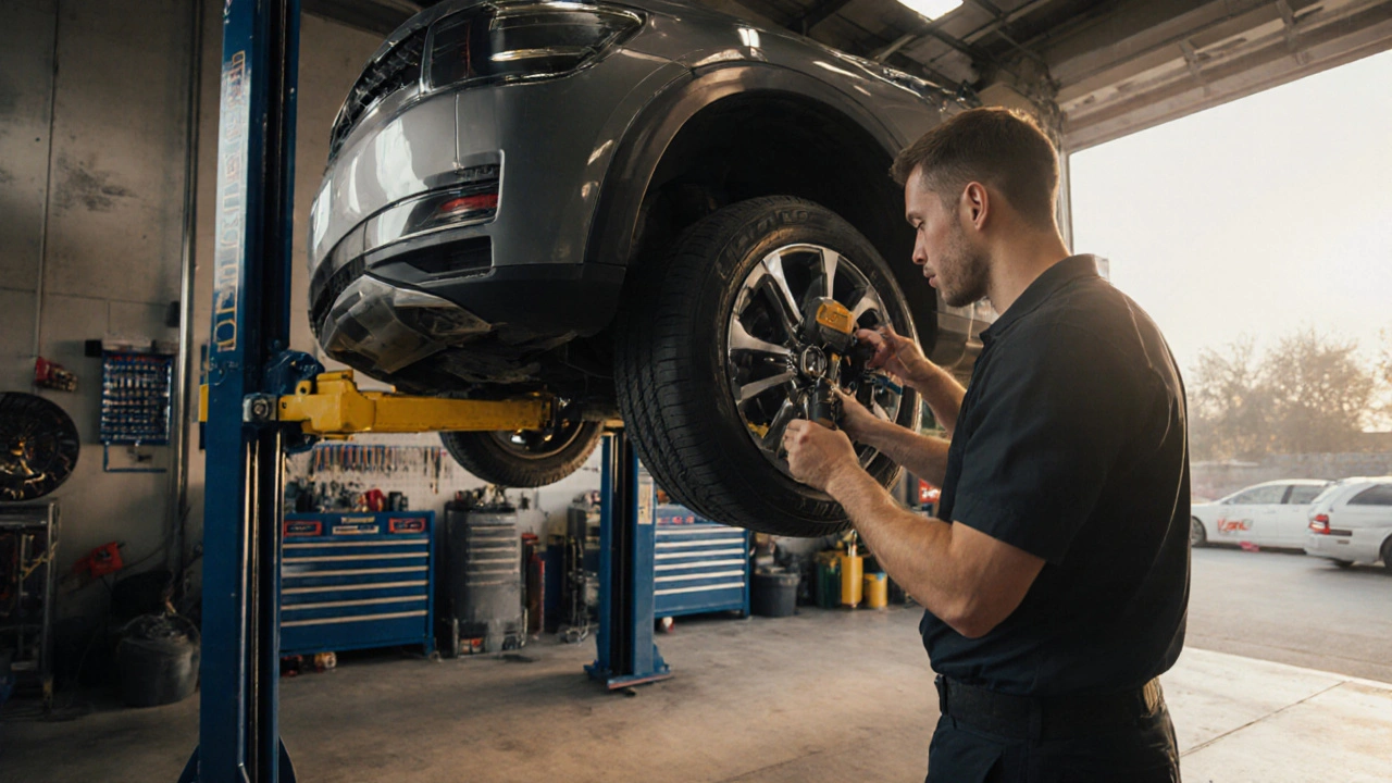 Jak dlouho trvá výměna pneumatiky - reálný čas u servisu a doma