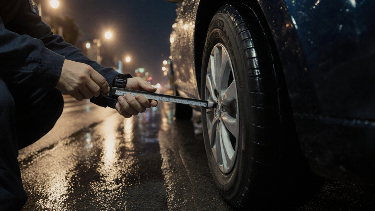 Jaká je pokuta za sjeté pneu? Pravidla a rizika v roce 2025