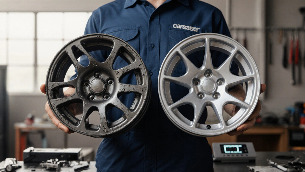 Kolik by mělo vážit kolo? Průměrné hmotnosti ráfků pro běžné auta