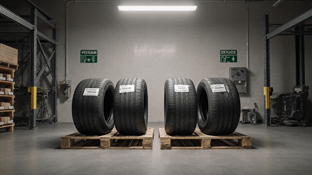 Kolik stojí sezónní uskladnění pneumatik? Ceny a co vás čeká v praxi