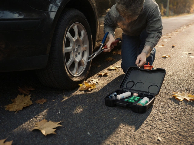 Jak opravit píchlou pneumatiku: krok za krokem bez odmontování