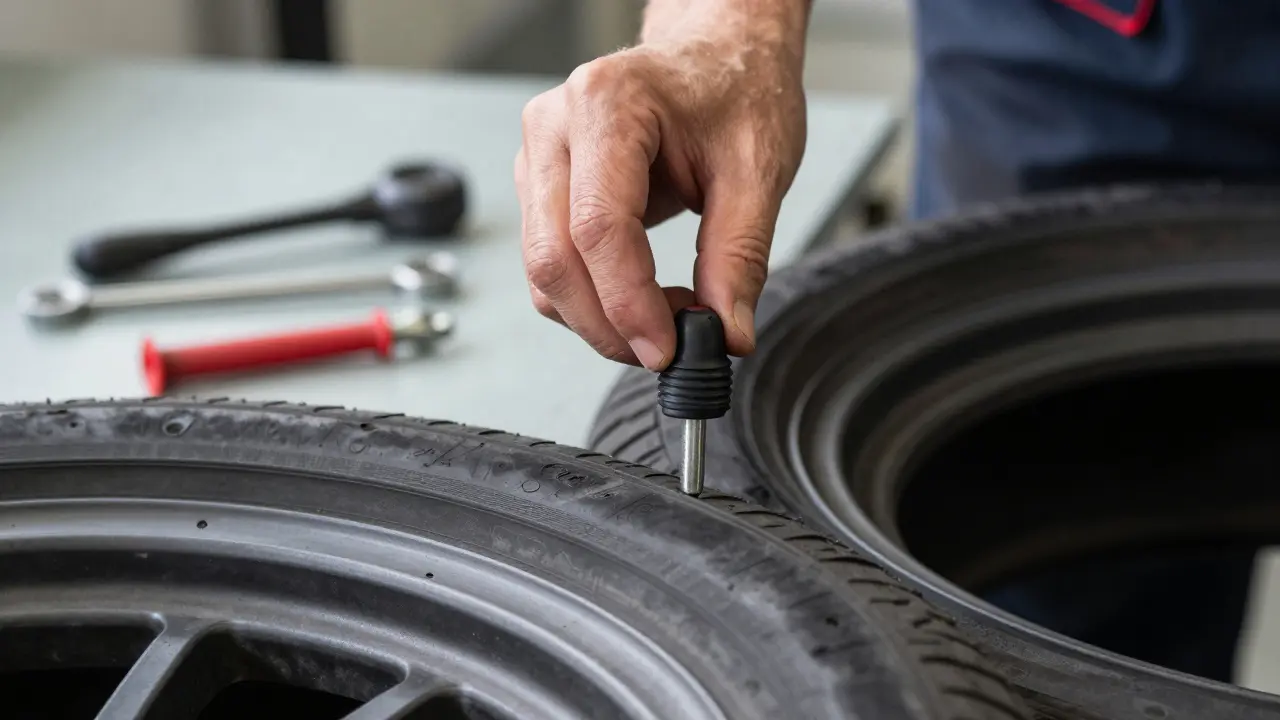 Čím zalepit gumu: správné metody opravy pneumatiky doma i u odborníka