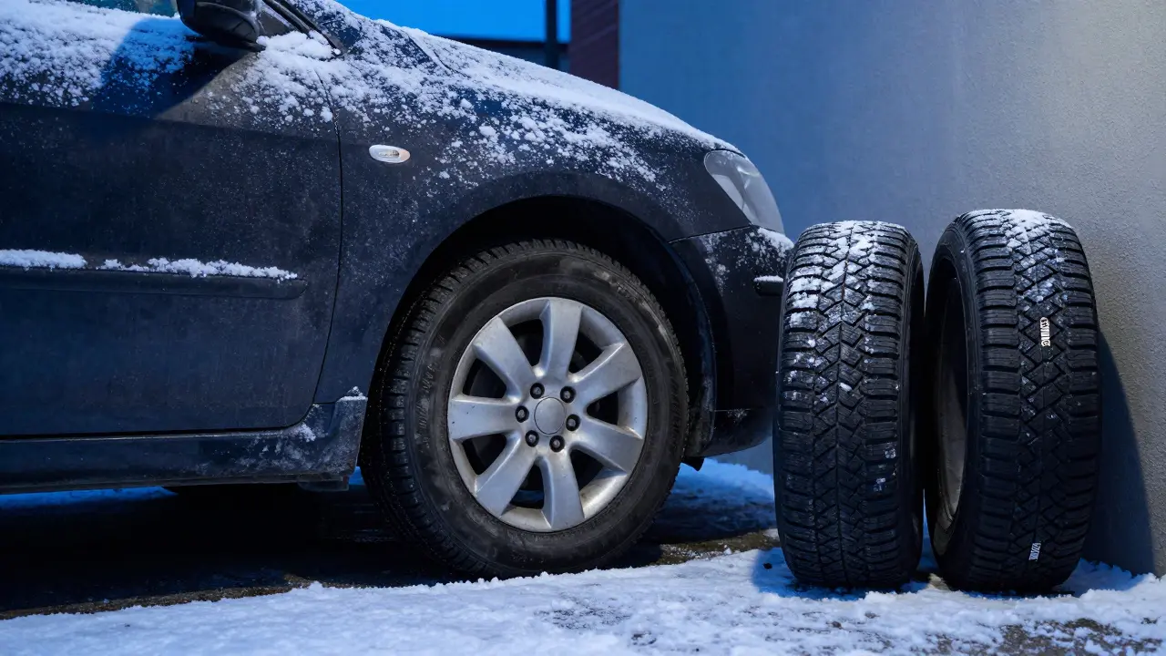 Co hrozi za letní pneu v zimě? Rizika a následky jízdy na nevhodných pneumatikách