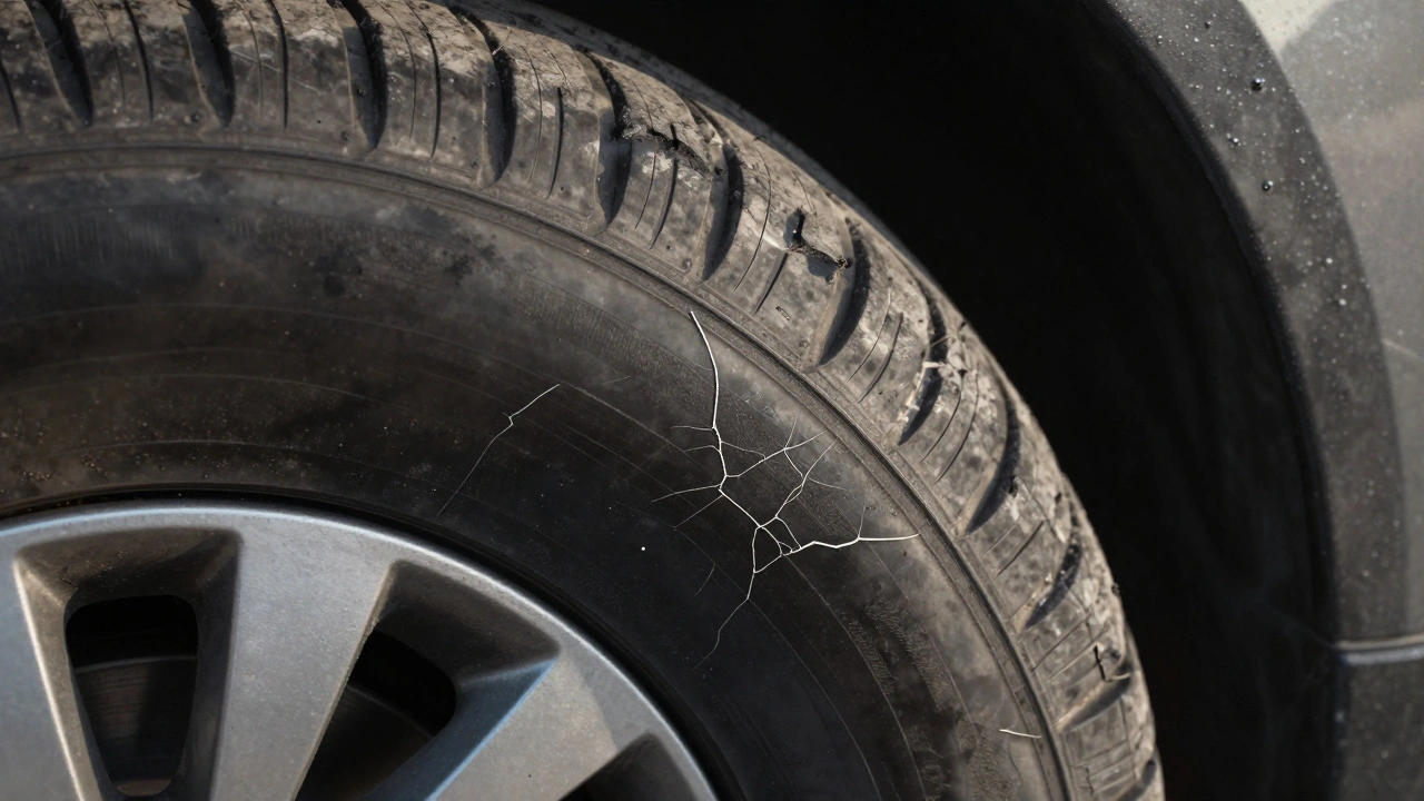 Jak vypadá prasklá pneumatika a jak to poznat před katastrofou