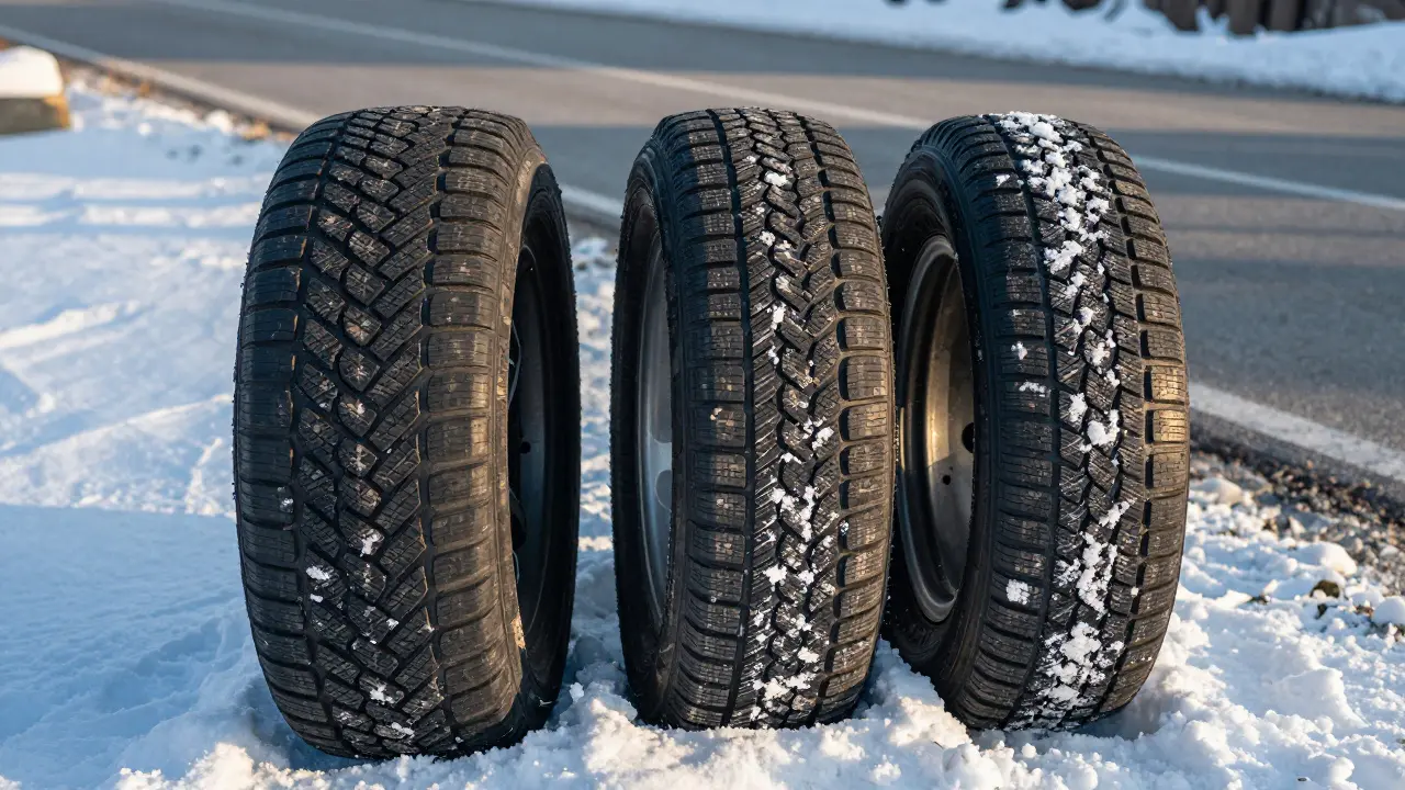 Porovnání celoročních a zimních pneumatik na sněhu a suché silnici