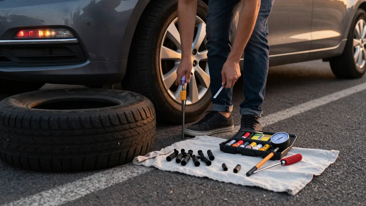 Jak opravit píchlou pneu: krok za krokem pro domácí opravu