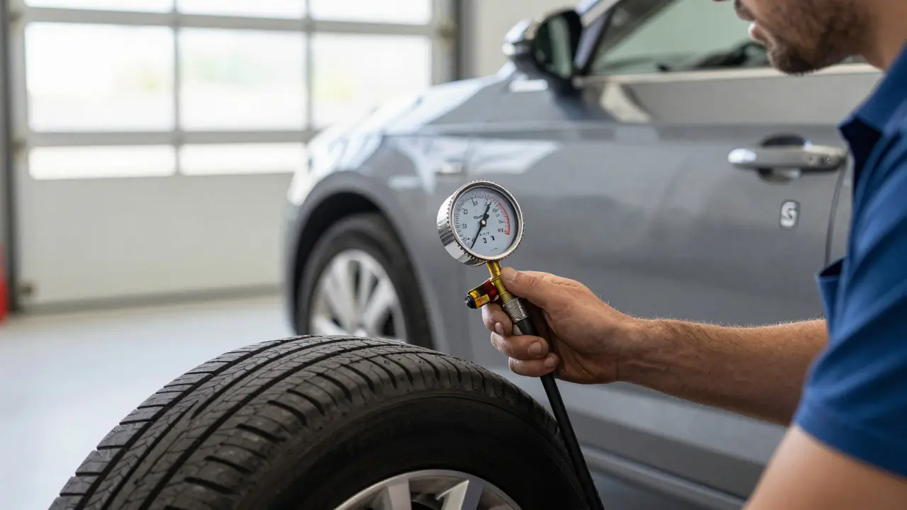 Jak poznat dobrý tlak v pneumatikách při plnění dusíkem