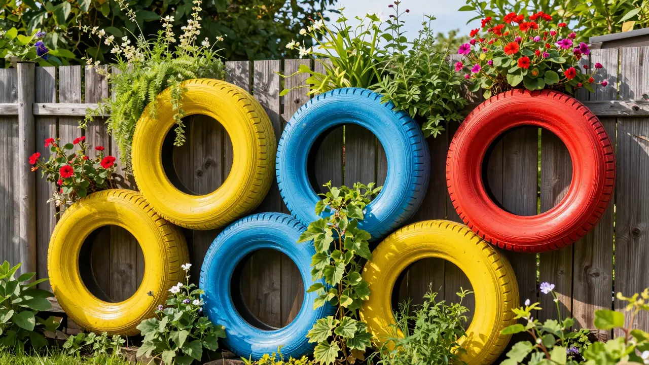 Co se dá vyrobit ze starých pneumatik? Kreativní nápady na recyklační projekty