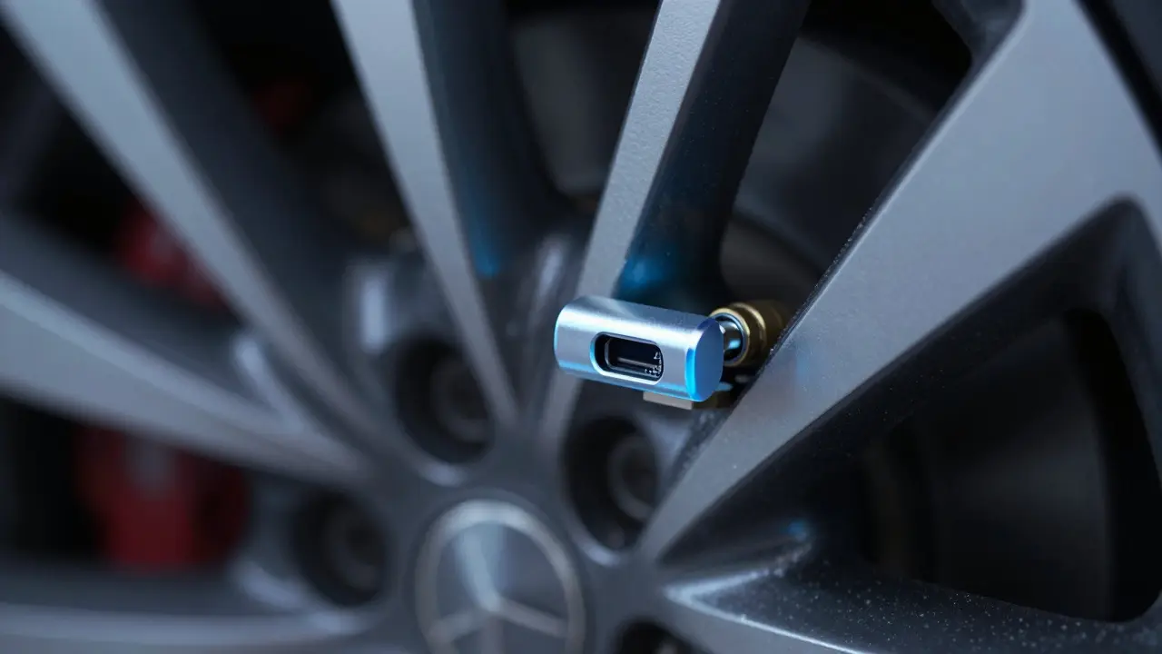 Jak auto pozná tlak v pneumatikách? Princip TPMS a měření tlaku